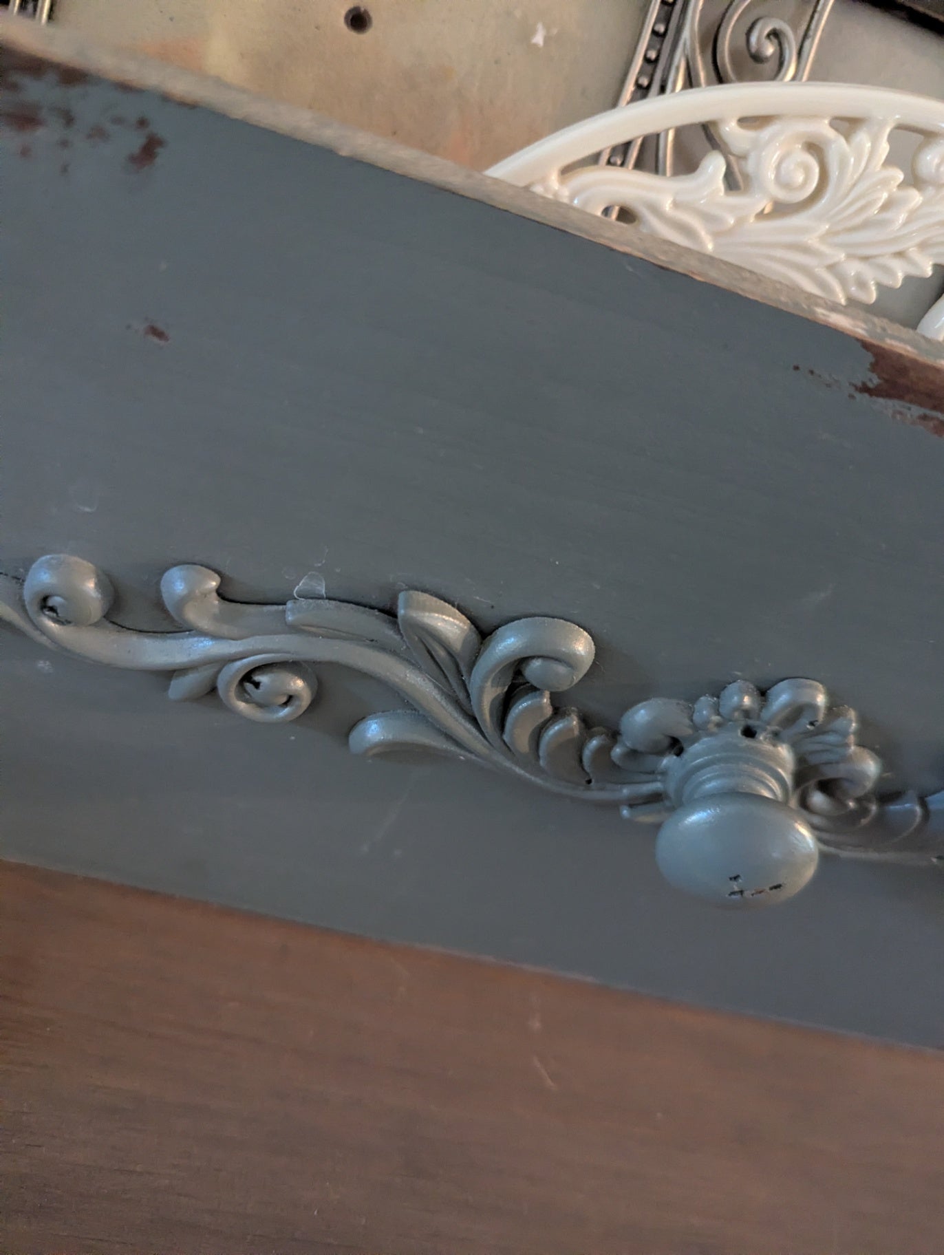 Distressed Decorative Wooden Storage Box