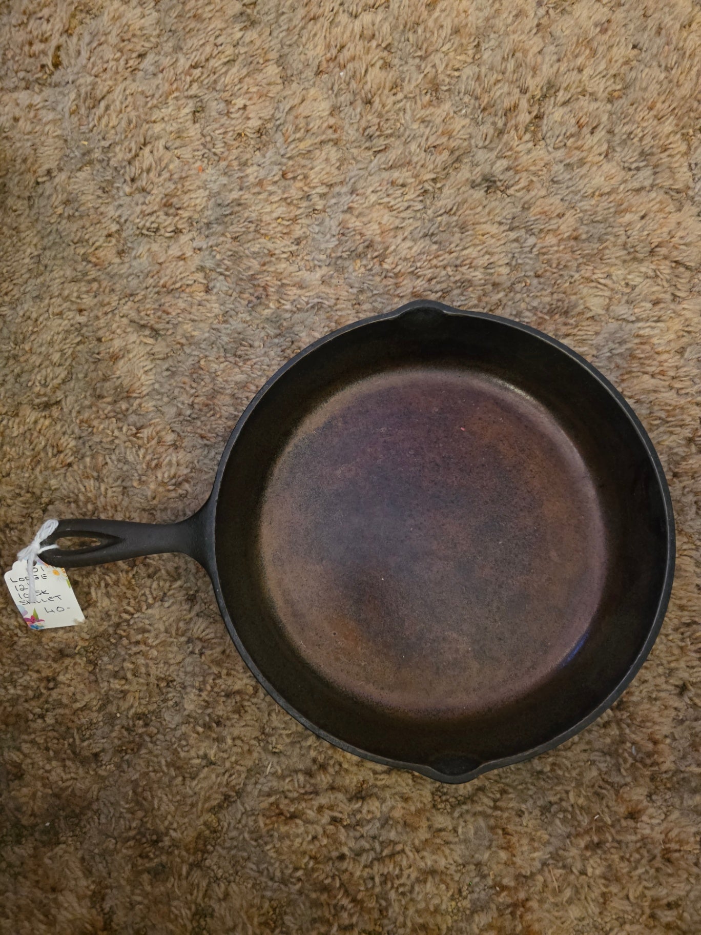 LODGE, 12 INCH, SKILLET.