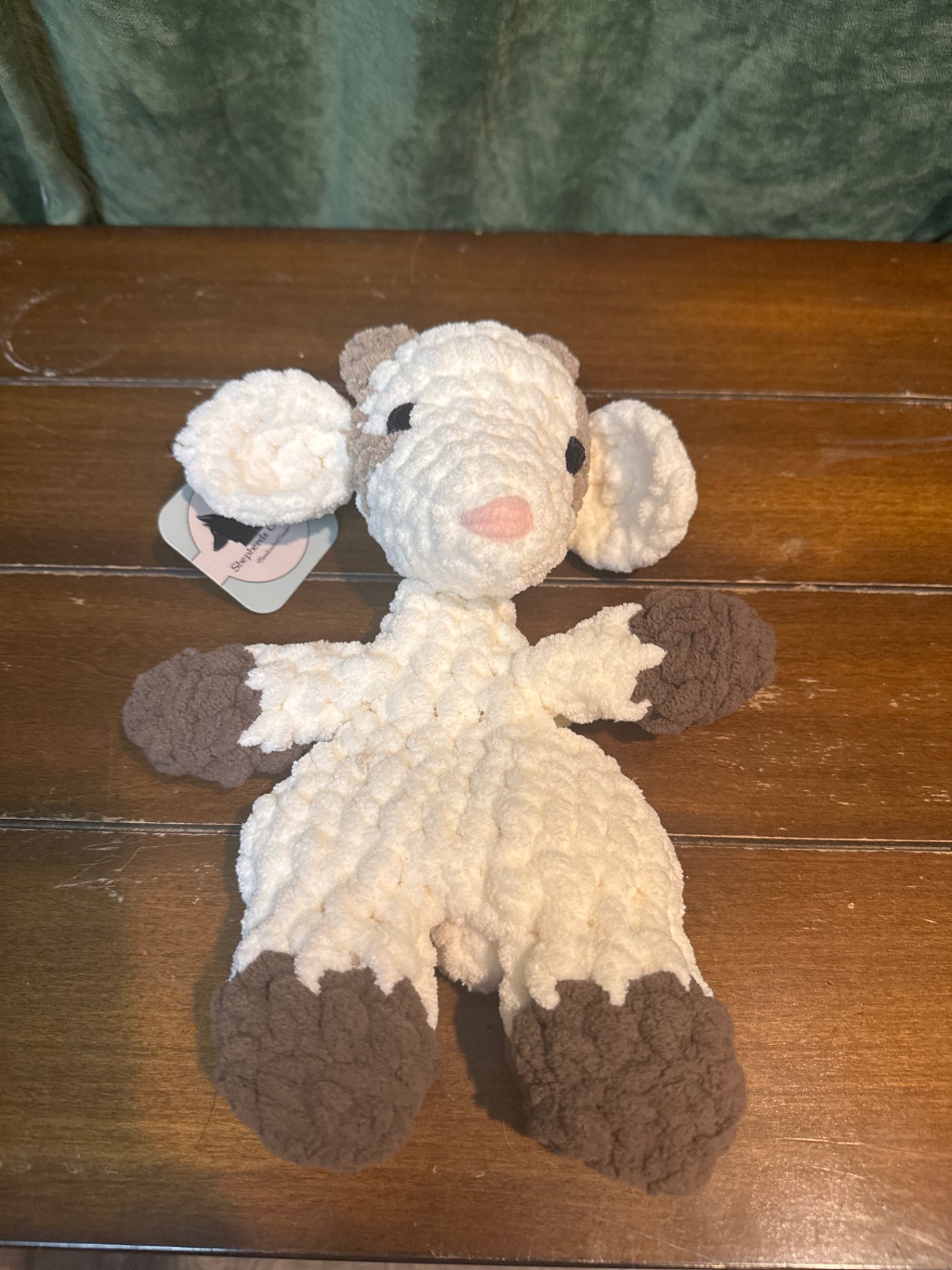 Crocheted Goat Lovey