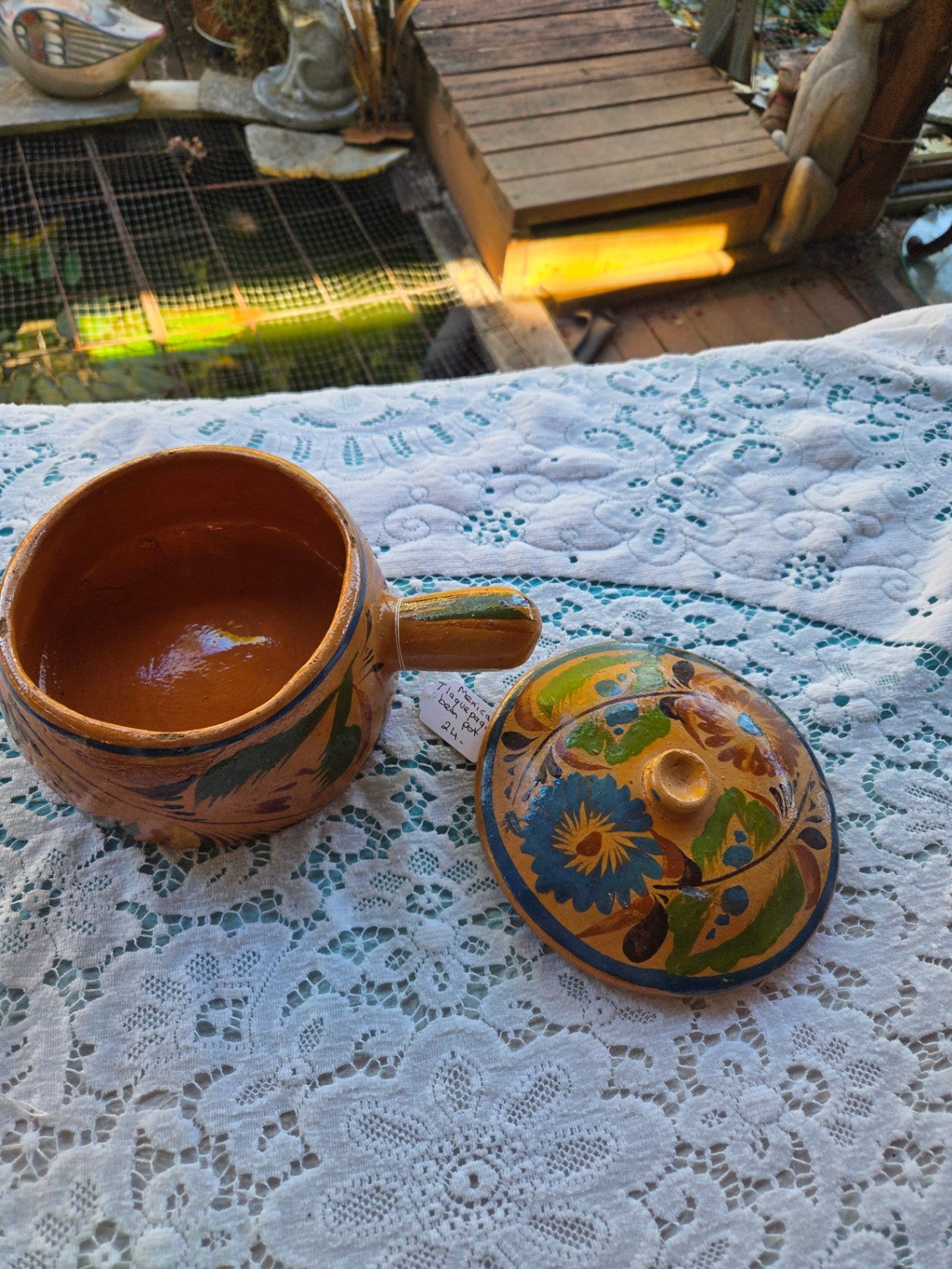 Mexican bean pot