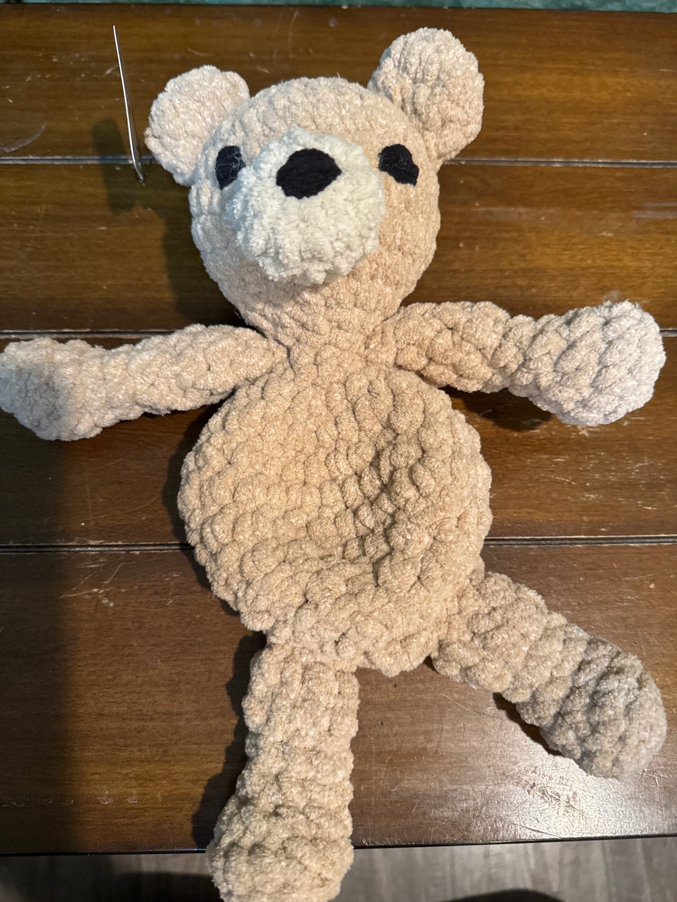Crocheted Bear Lovey