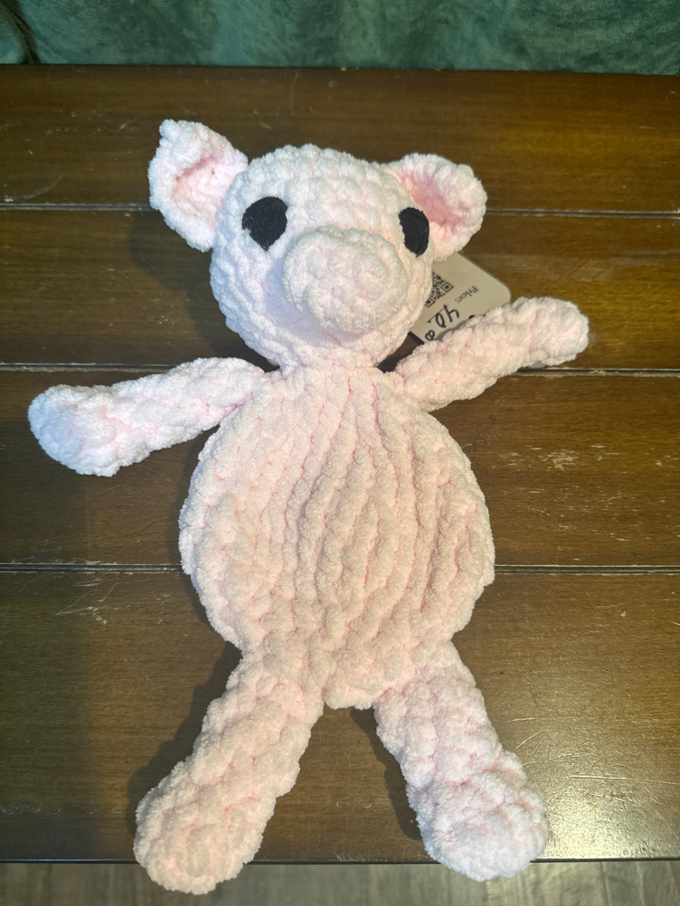 Crocheted Piggy Lovey
