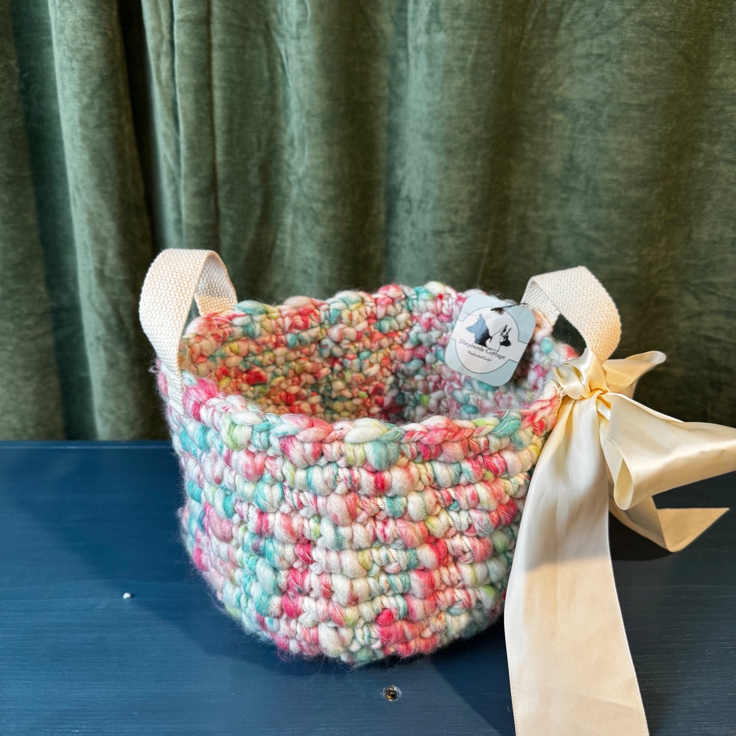 Crochet MC Pastel Basket