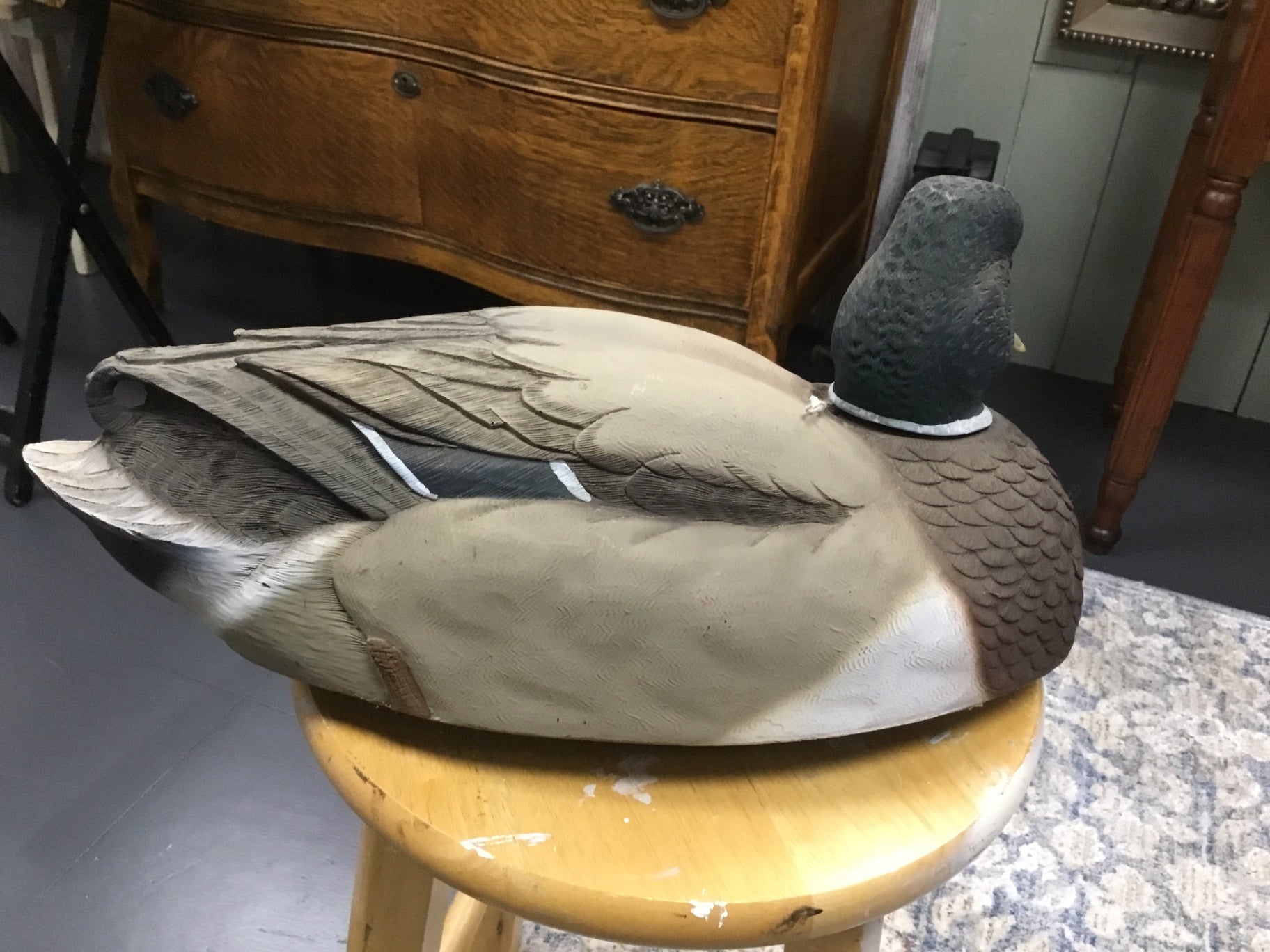 Ducks Unlimited Medallion Working decoy