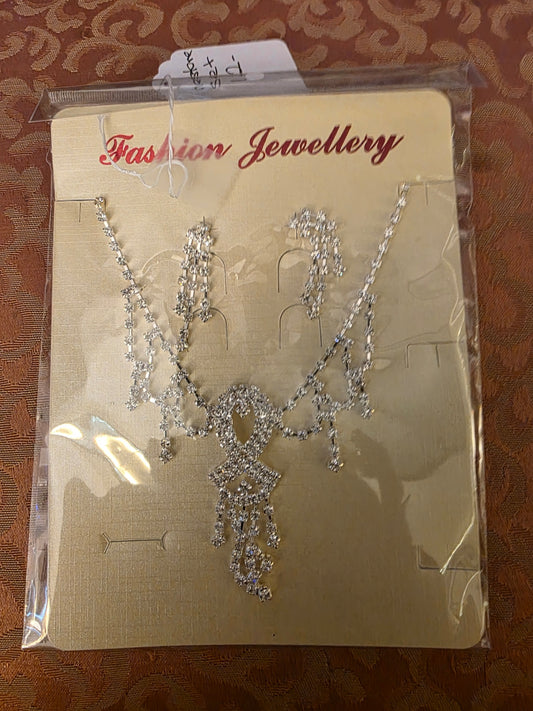 Jewelry. RHINESTONE, JEWELRY SET.