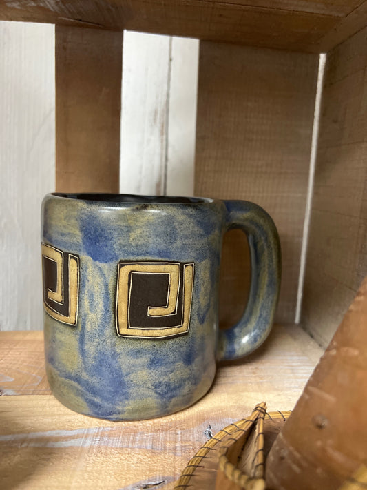 Large Blue Mug