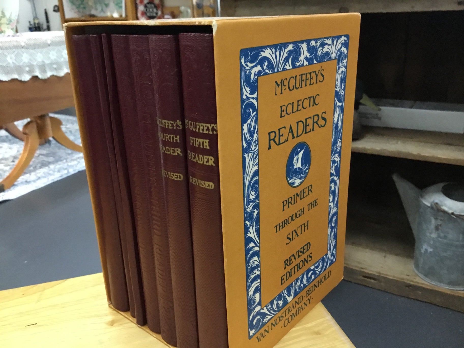 7 book set McGuffey’s Eclectic Readers