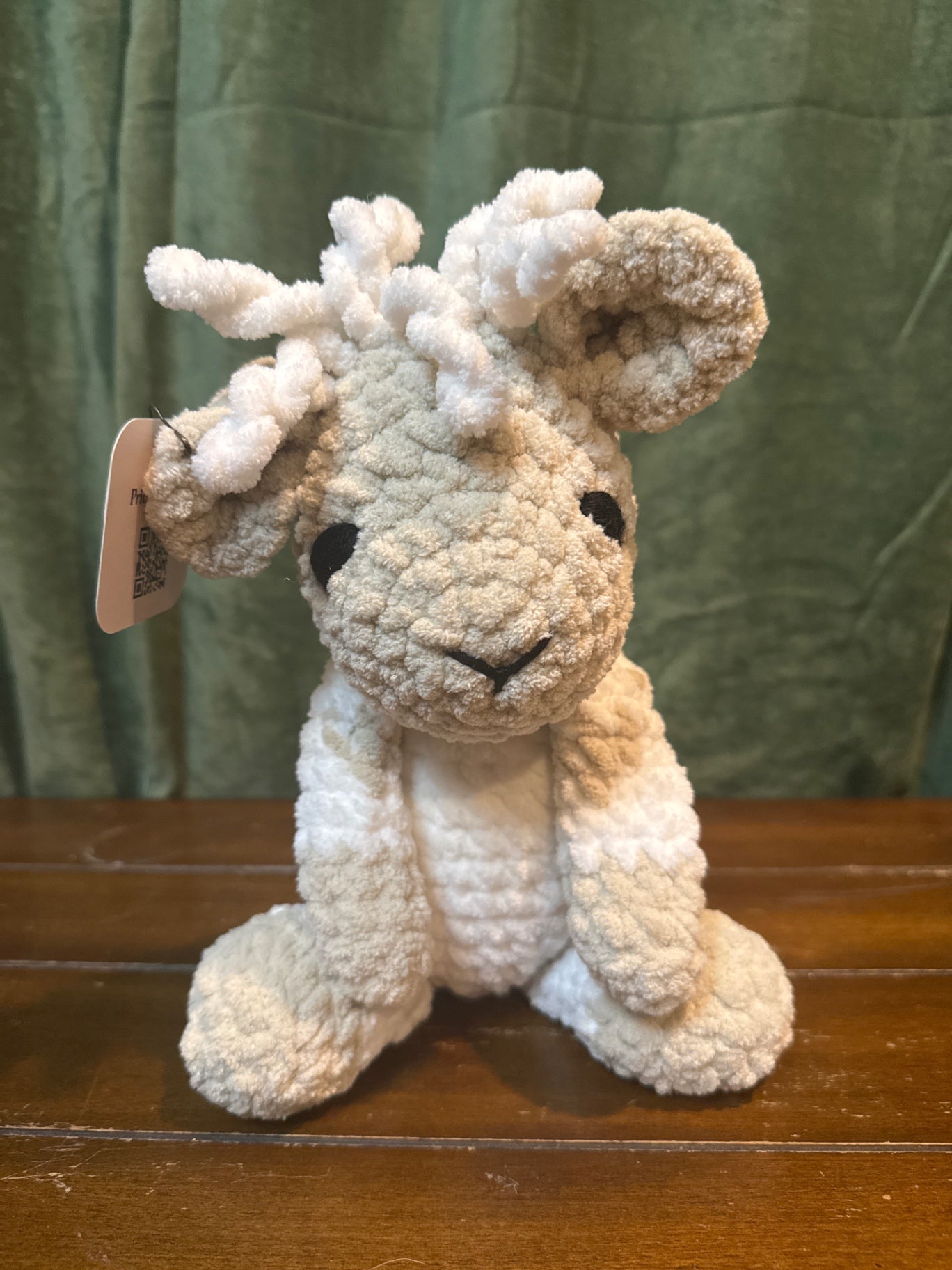 Crocheted Sheep Heirloom Plushie