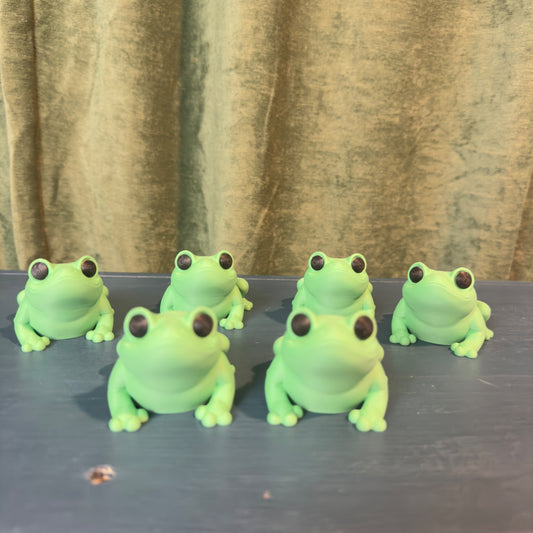 3D Printed Articulating Frog