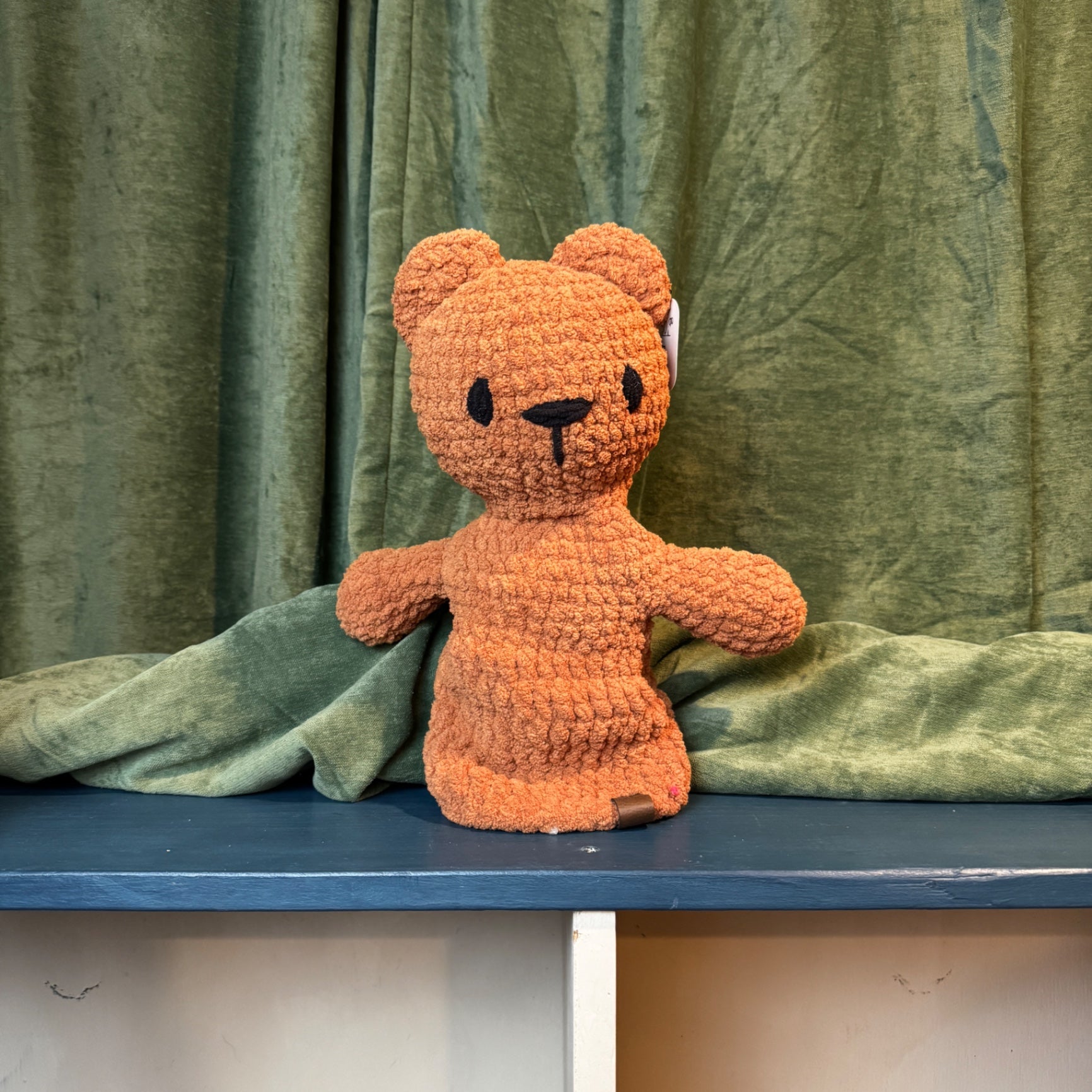 Heirloom Crochet Bear Puppet