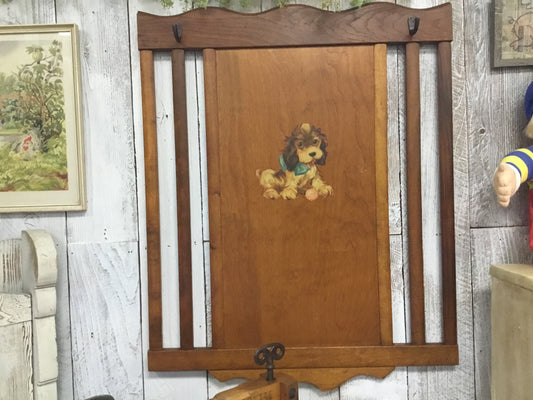 Vintage children’s coat rack