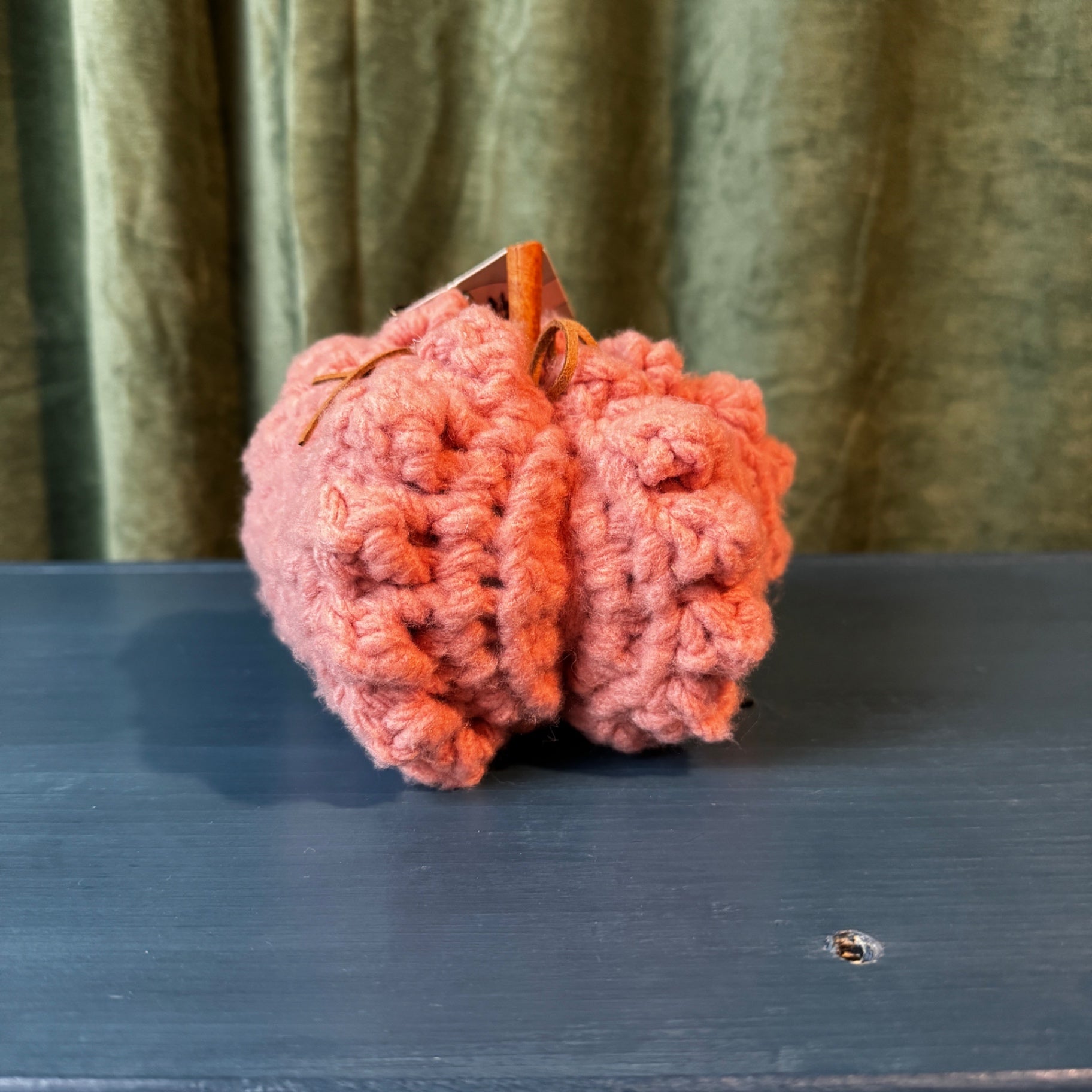 Crochet Soft Pink PCS Pumpkin