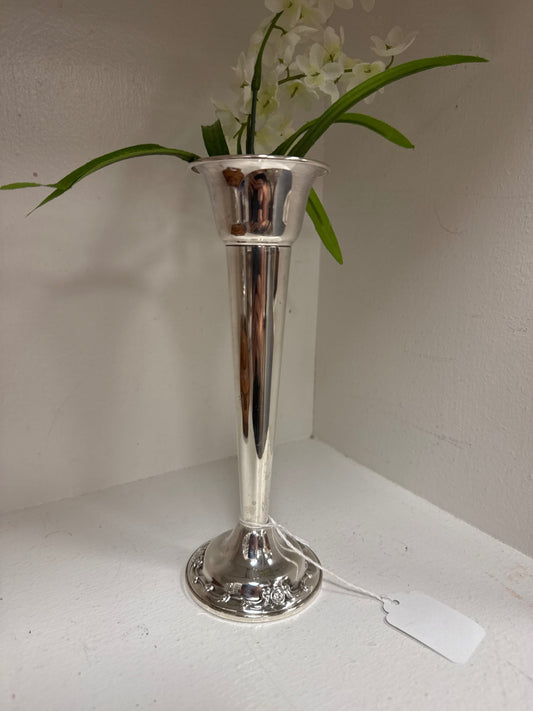 Gorham silver Rondo 7” vase