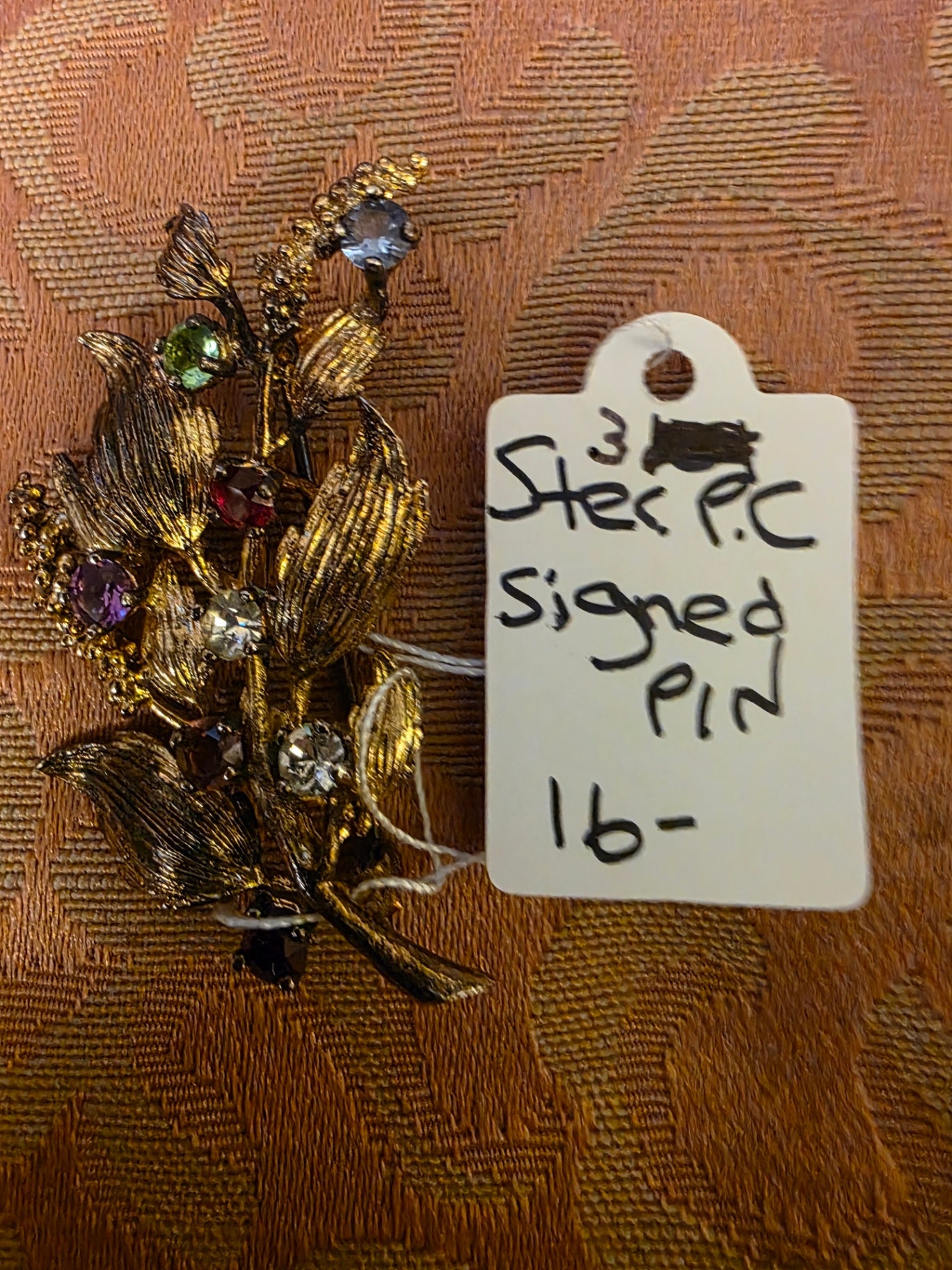 Jewelry.  STEC P.C. PIN