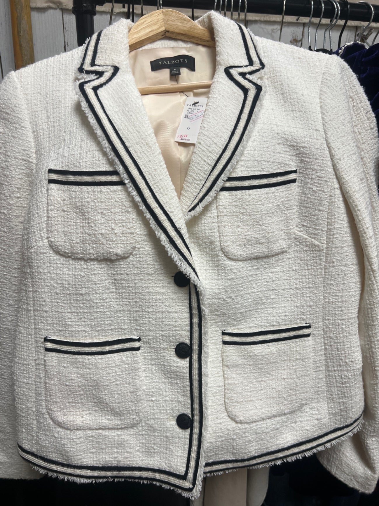 Talbots size 6 blazer 