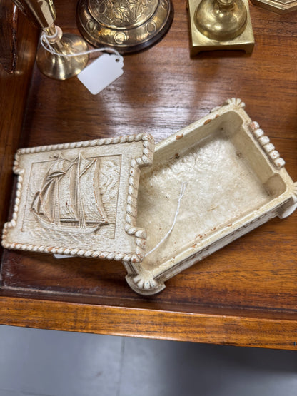 1940 Syroco nautical box