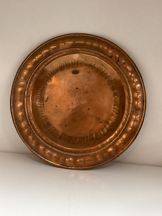 Shorehaven handcrafted copper plate