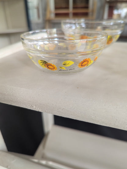 Vtg. Imperial Glass Nesting Bowls 