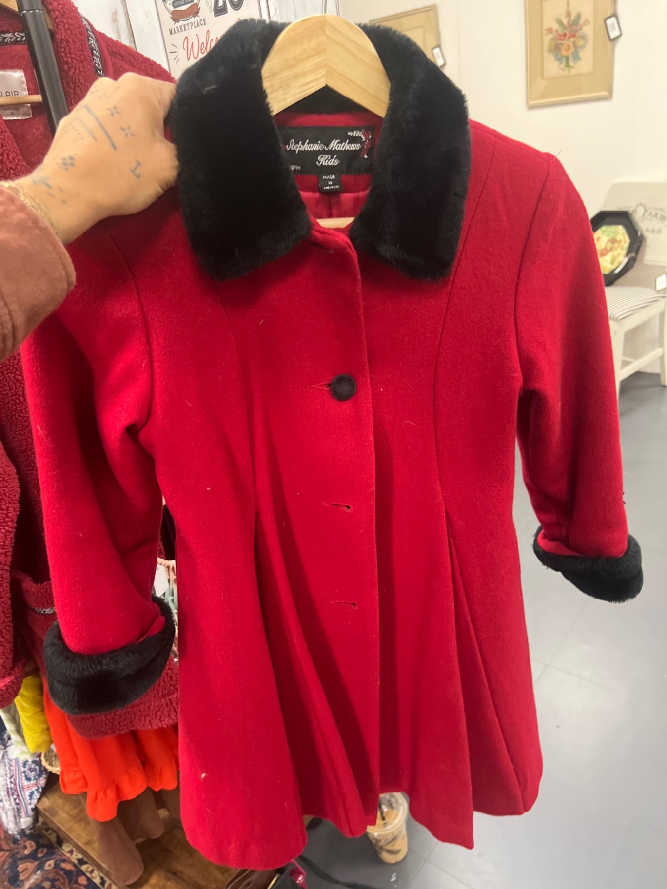 Clothing Kids Red Jacket 