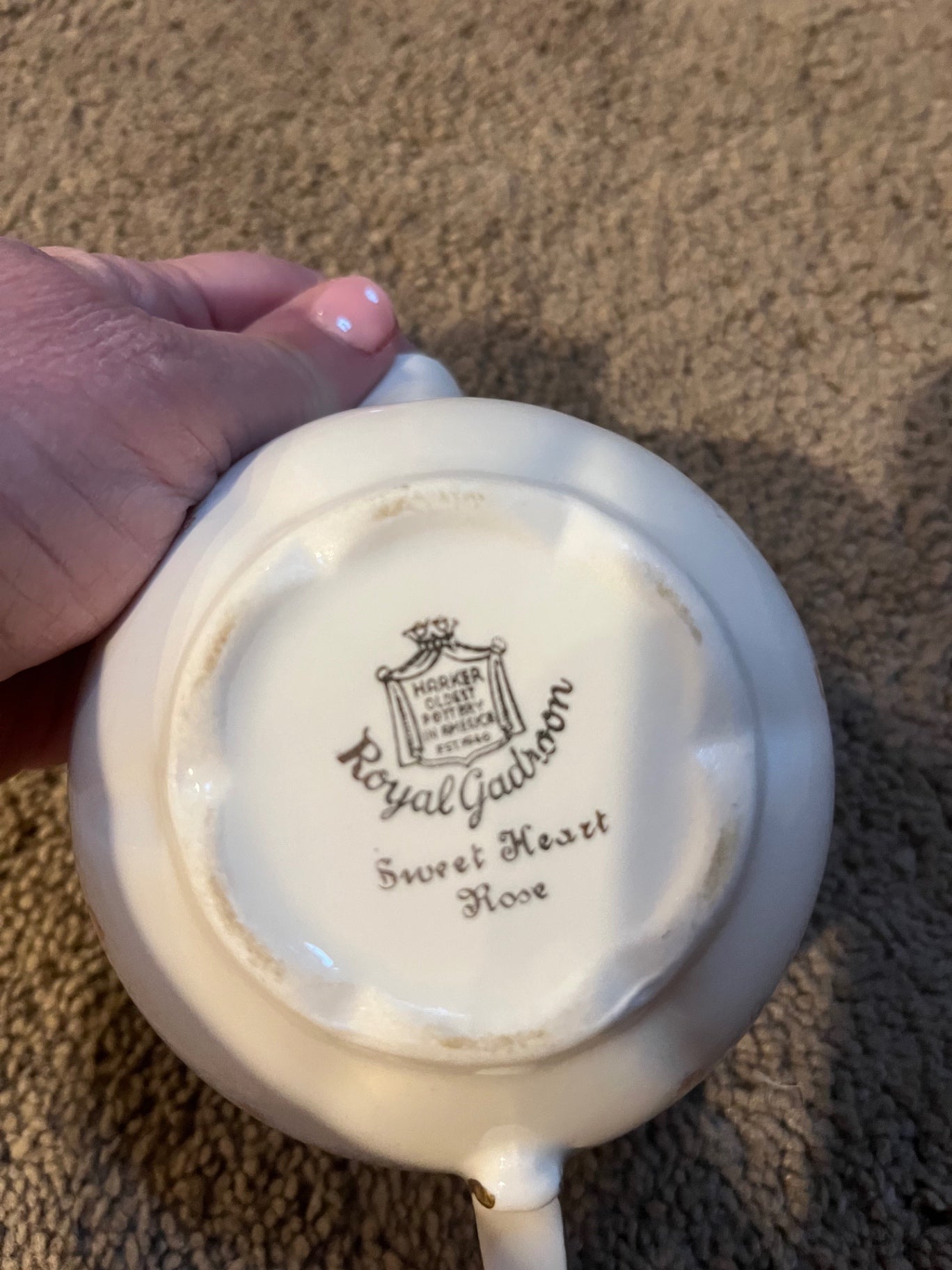 Vintage Creamer Harker Pottery