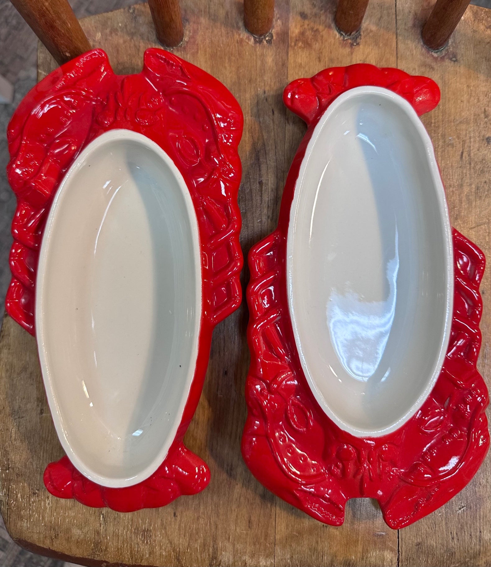 Vintage HALL lobster dish