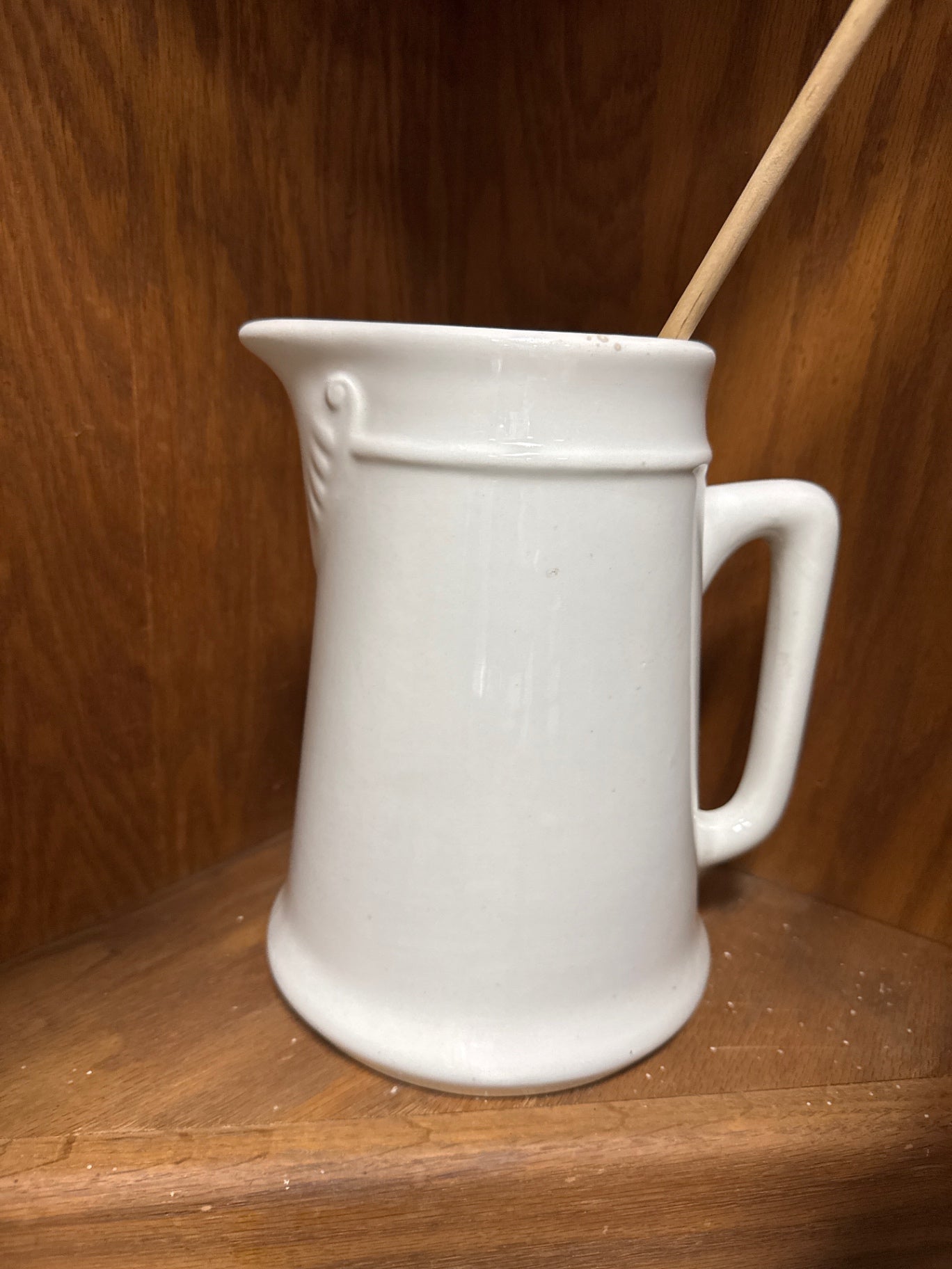 Large Antique ironstone pitcher