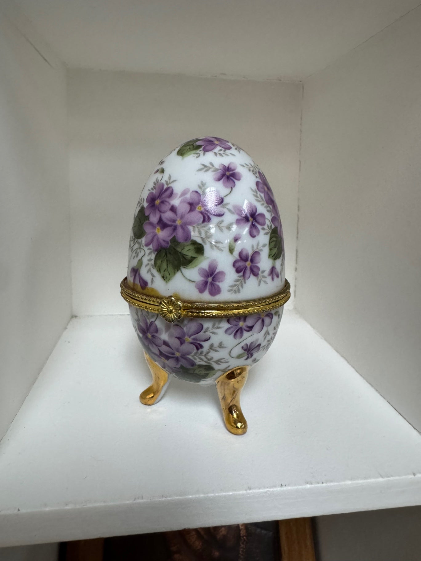 Trinket box egg