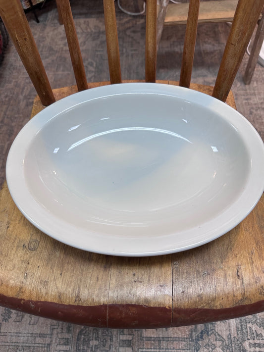 Vintage U.S.Q.M.C. Ceramic serving bowl