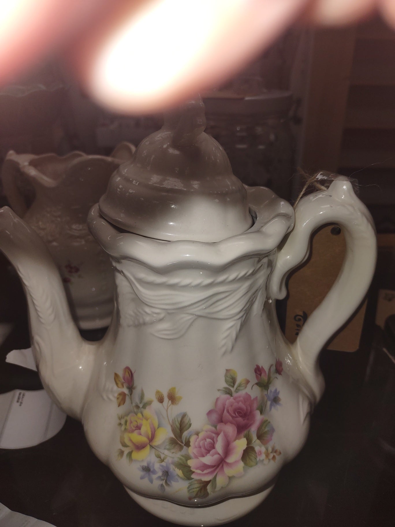 Bloom long tea pot