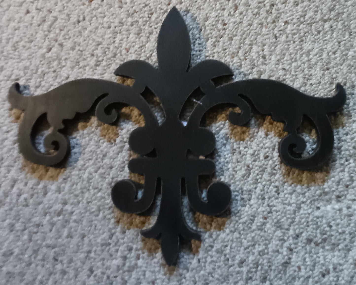 Large Wooden Fleur de Lis 