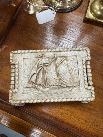 1940 Syroco nautical box