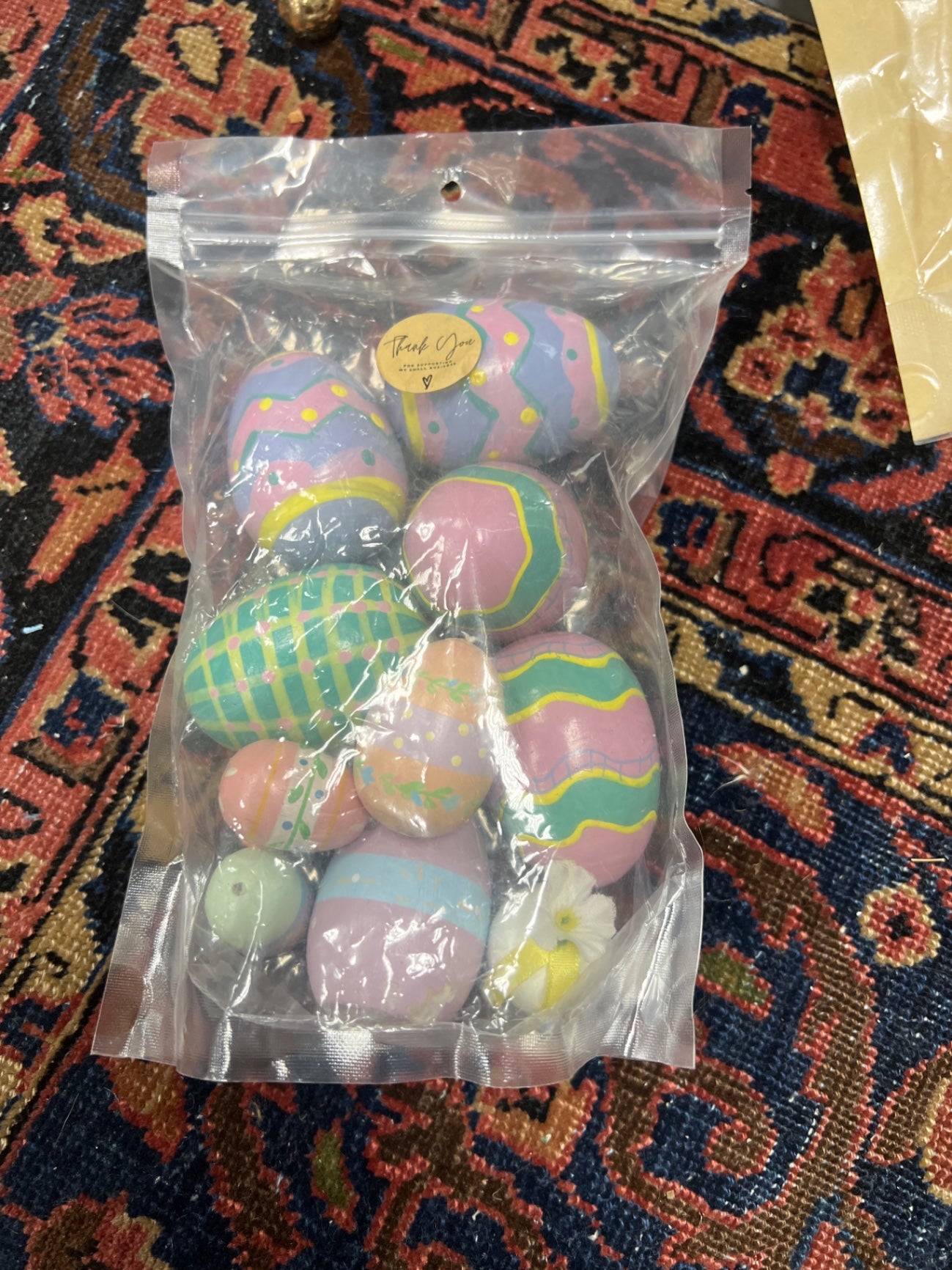 Hand painted Easter eggs 