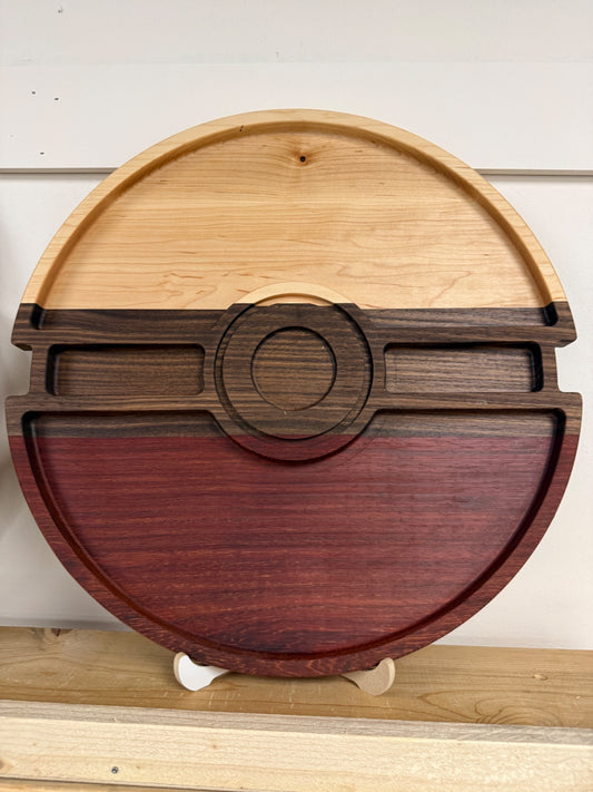 Pokeball charcuterie board