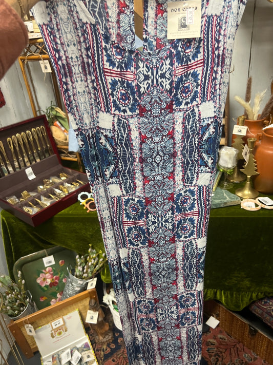 100% Rayon Dress bohemian style 