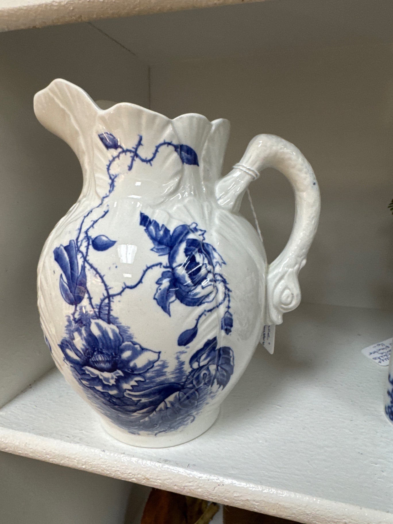 Florence English ironstone transfer wear pitcher