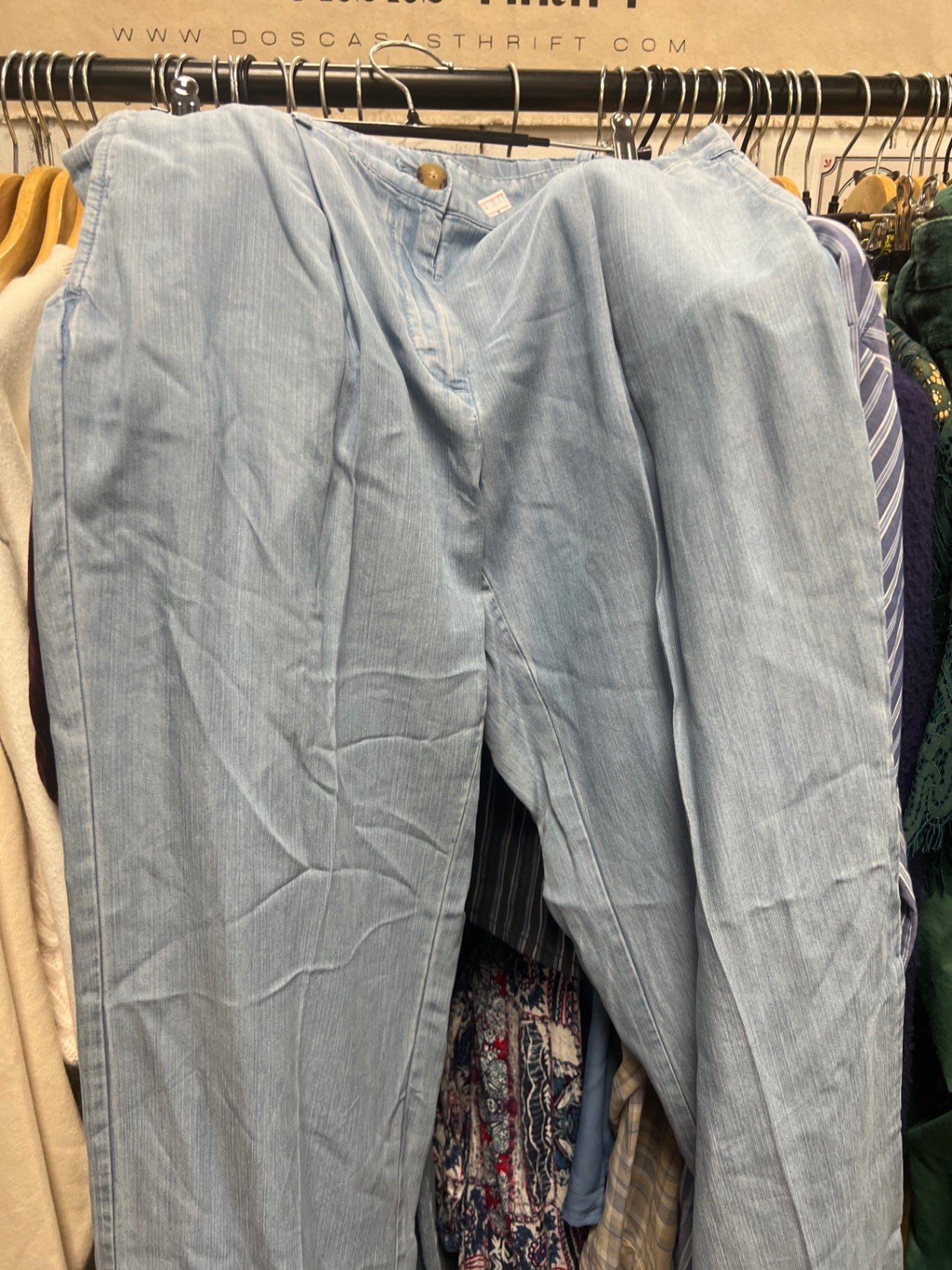 J Jill Demin pants size 8 petite 