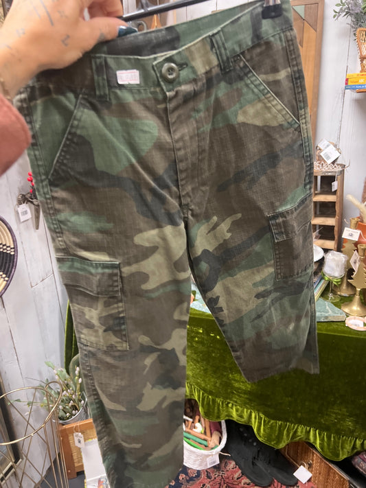 Children camo pants