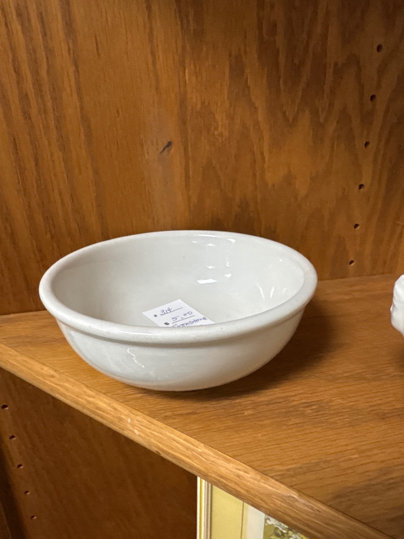 Ironstone bowl