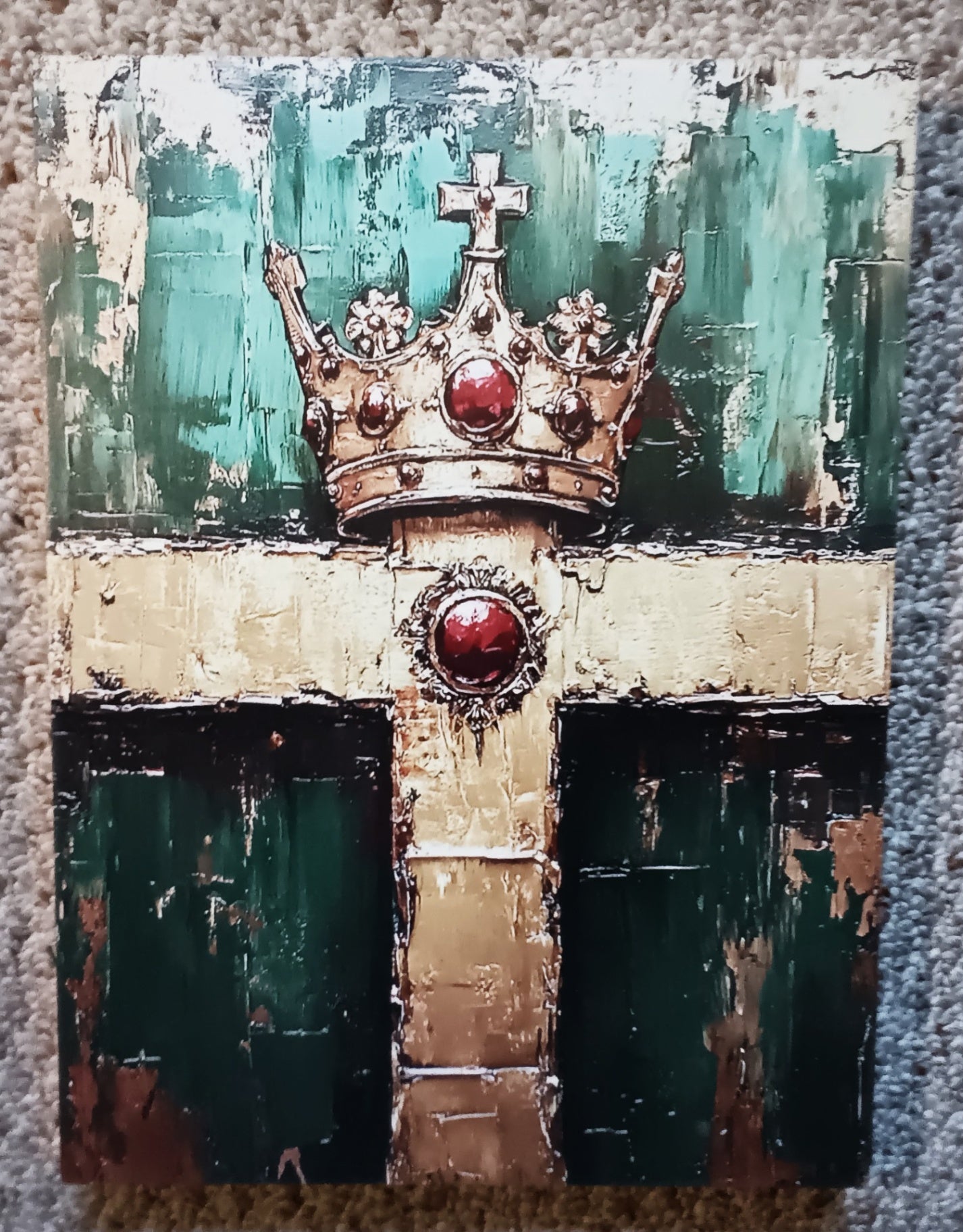 'God is King' Wall Art