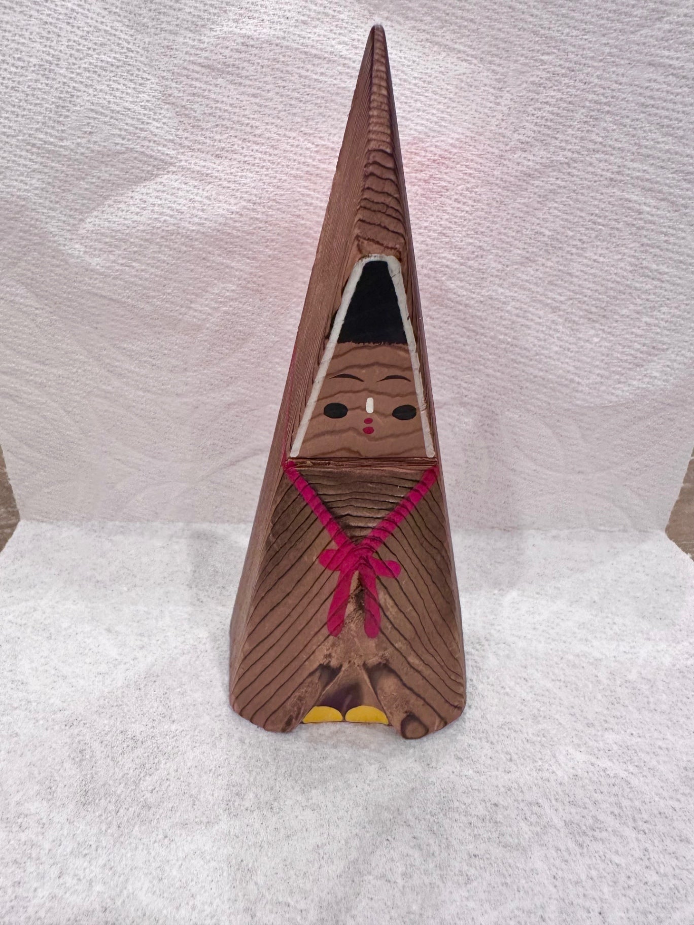 Vtg Japanese Osage Warabe kokeshi doll