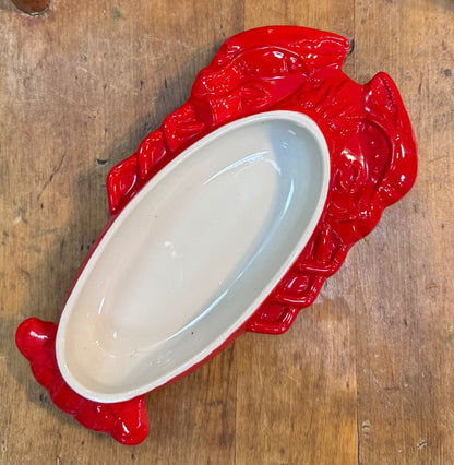 Vintage HALL lobster dish