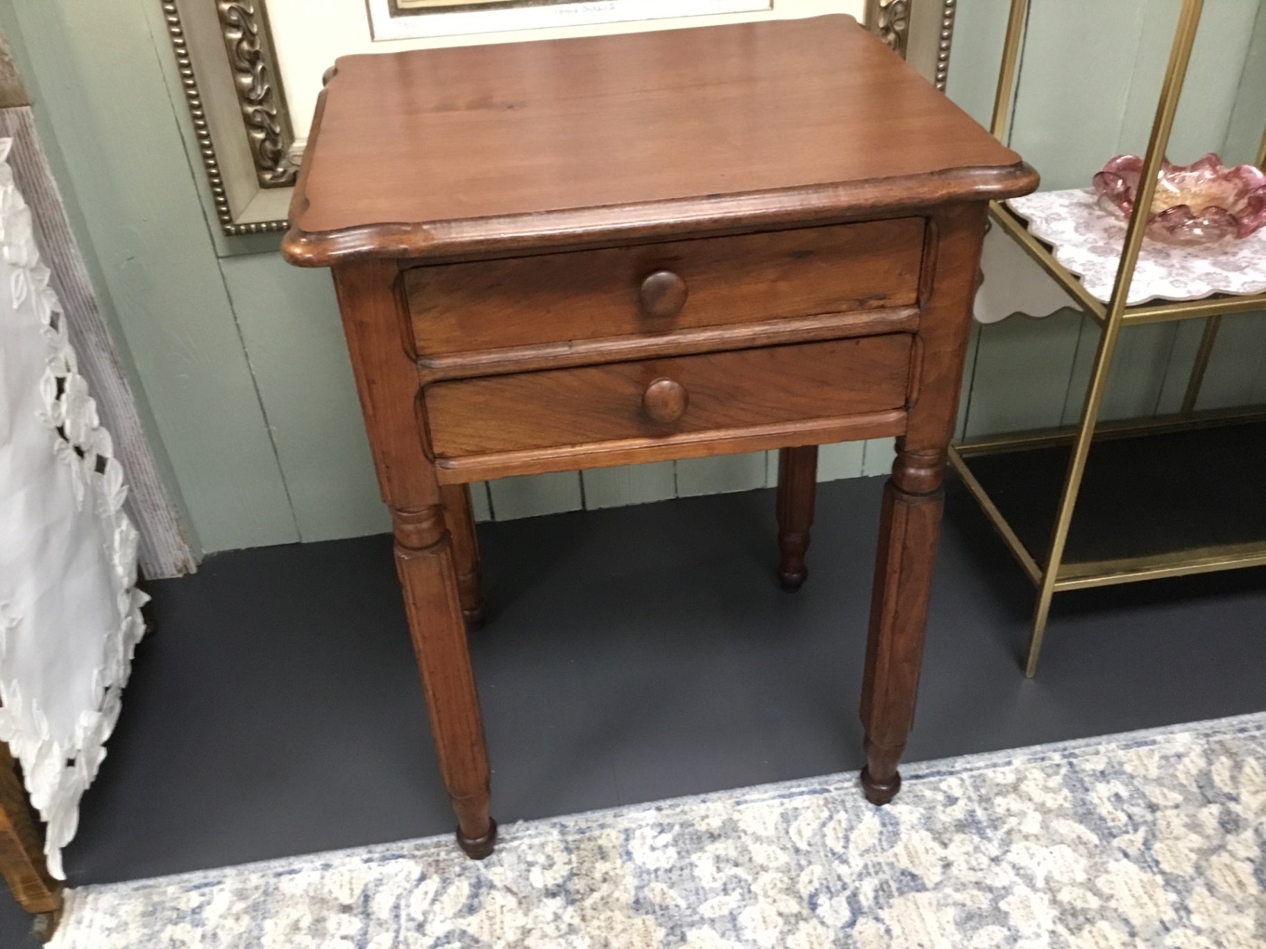 Antique Black Walnut Table