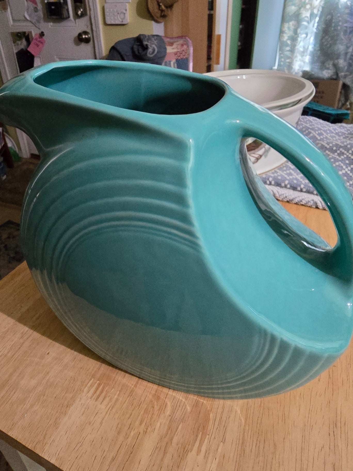 Fiesta pitcher turquoise