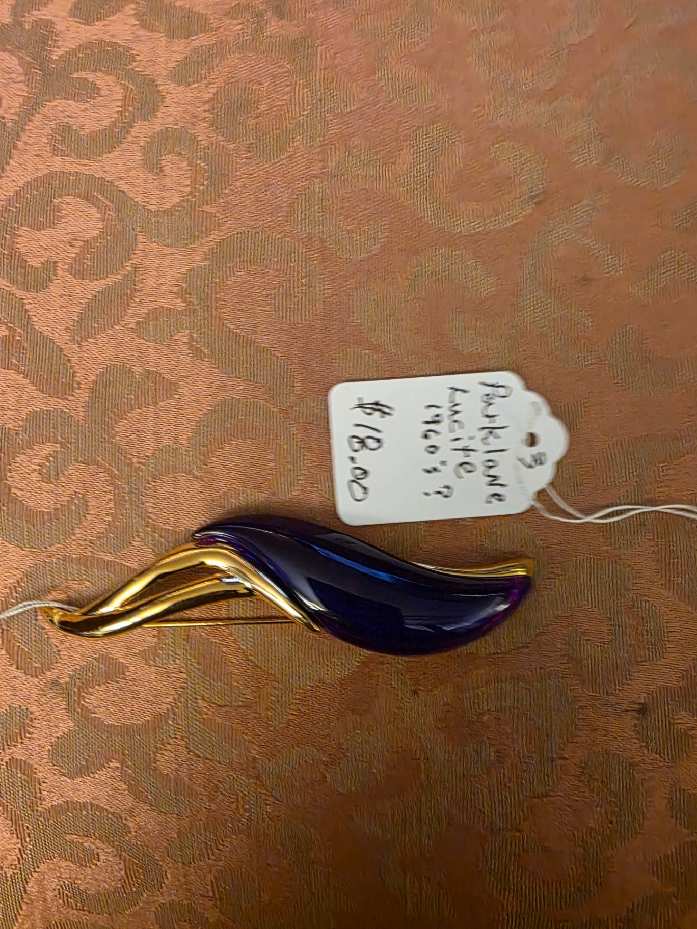 Jewelry PARKLANE, LUCITE, PIN.