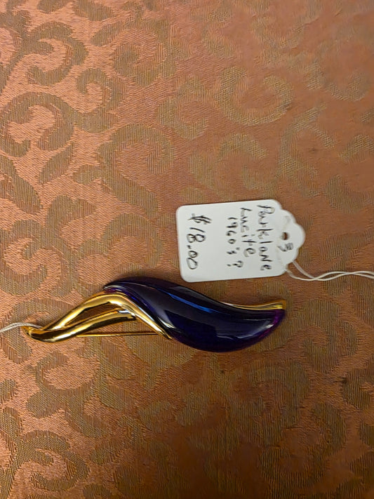 Jewelry PARKLANE, LUCITE, PIN.