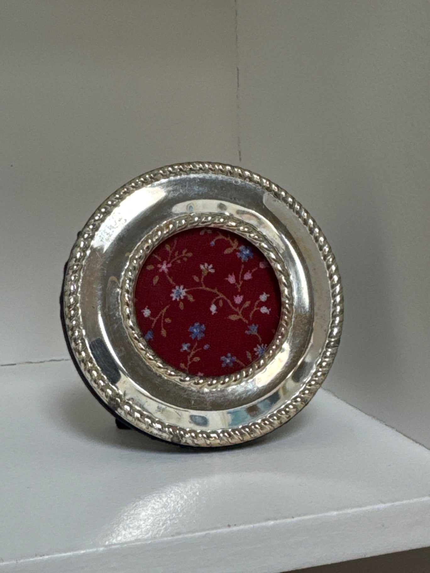 Small silver frame