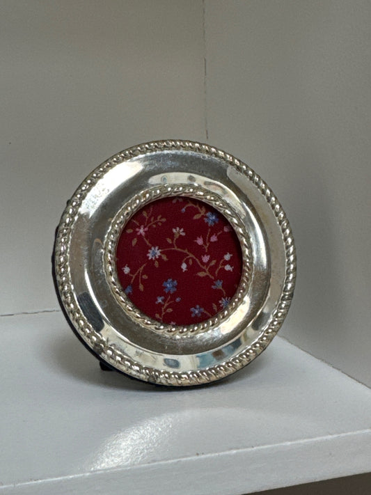 Small silver frame
