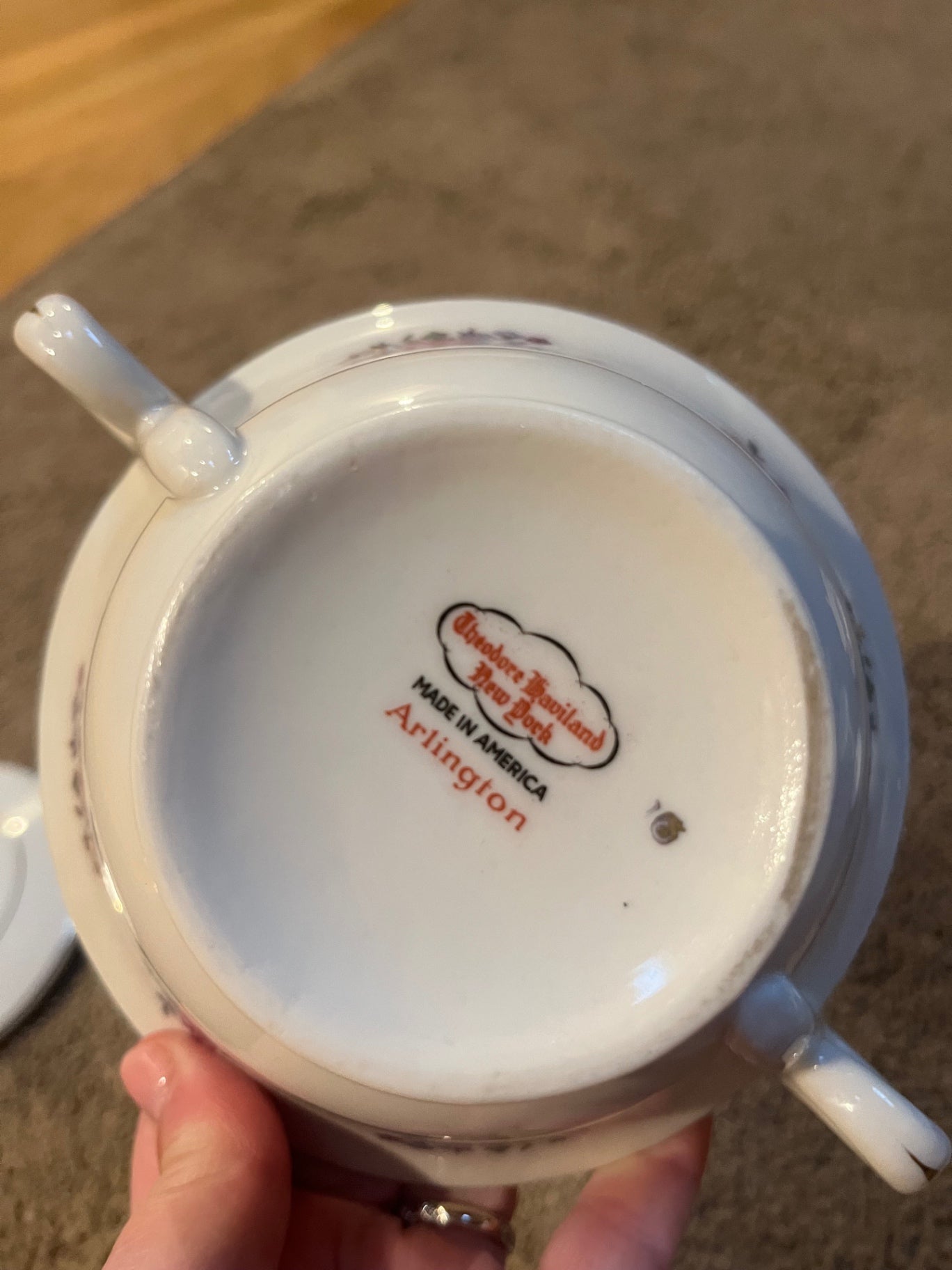 Vintage American Sugar Bowl