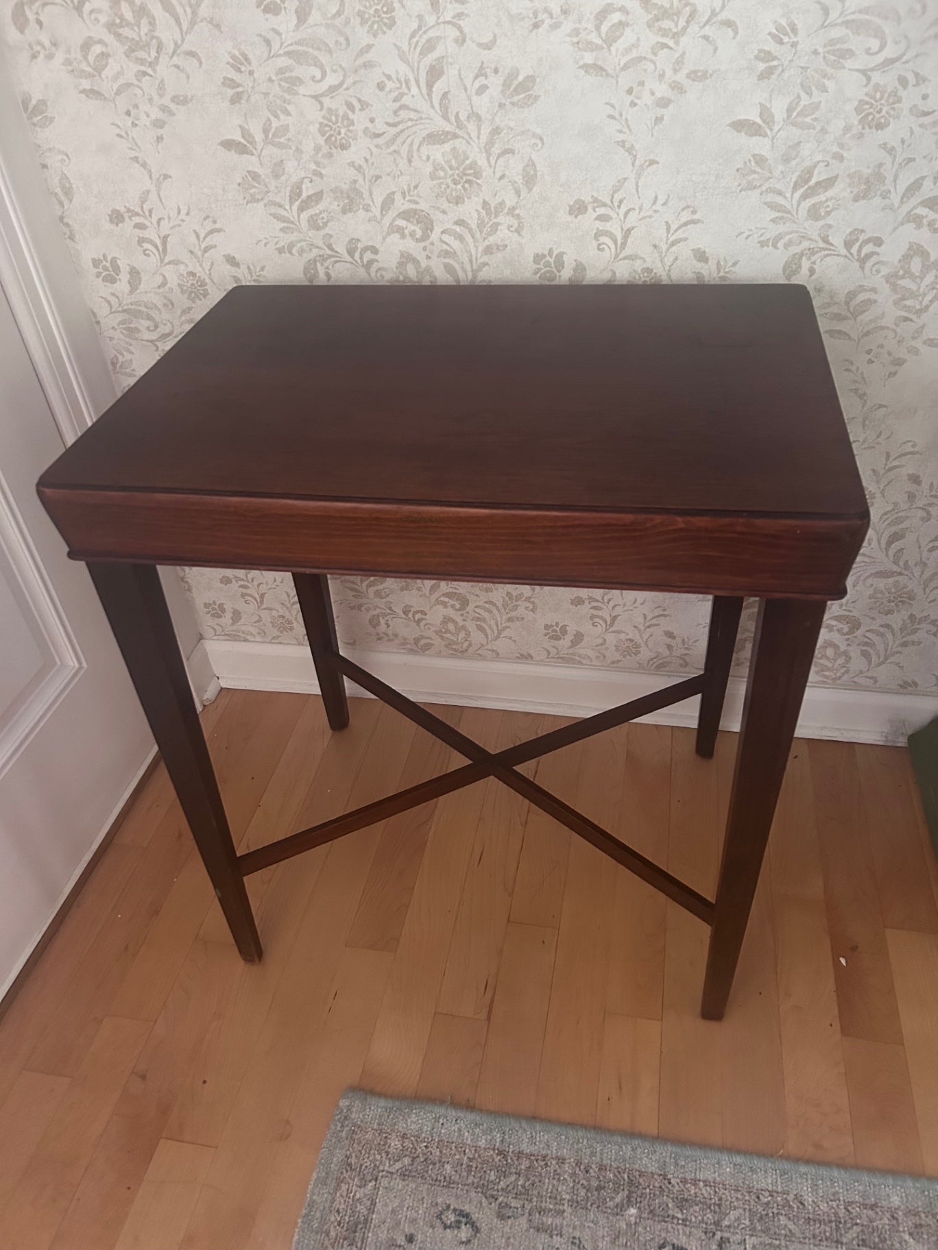 Mahogany side table