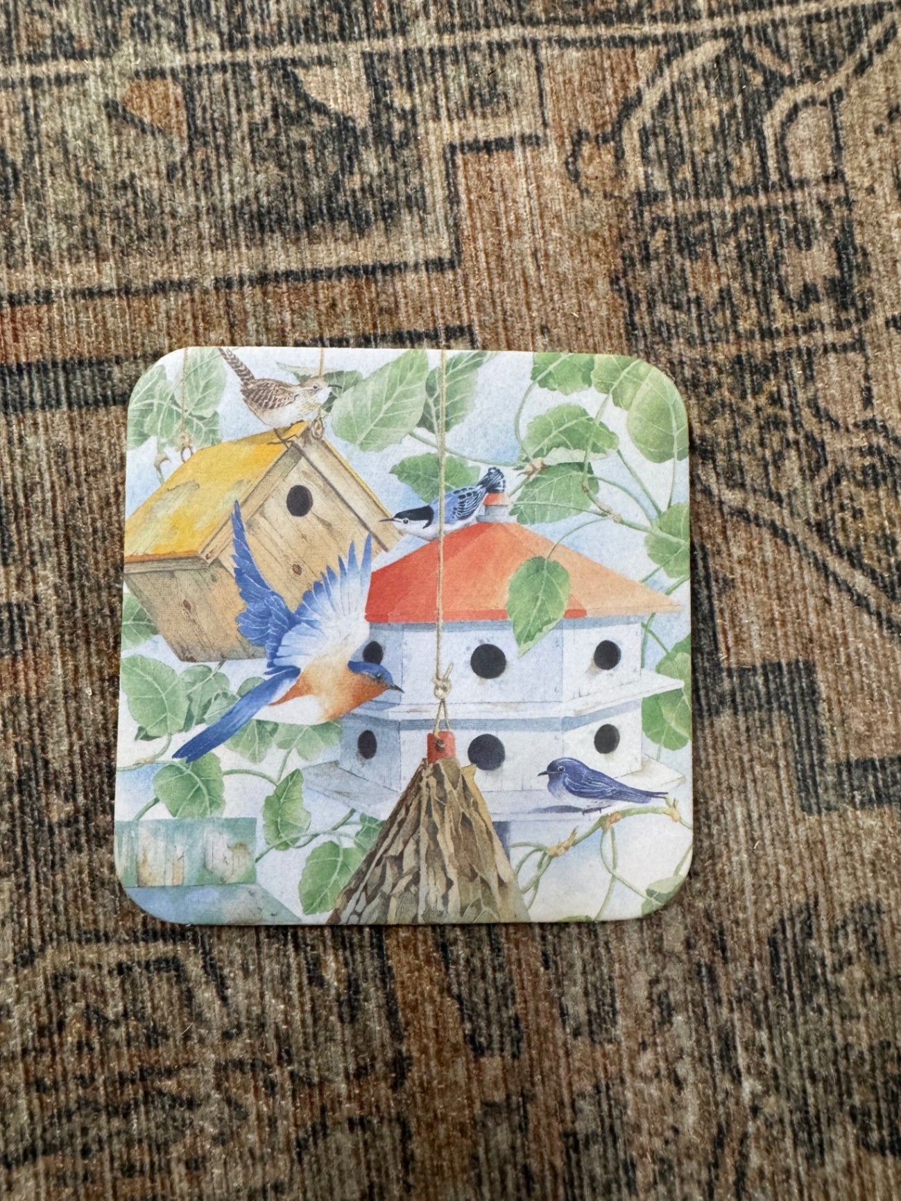 Bird House coaster